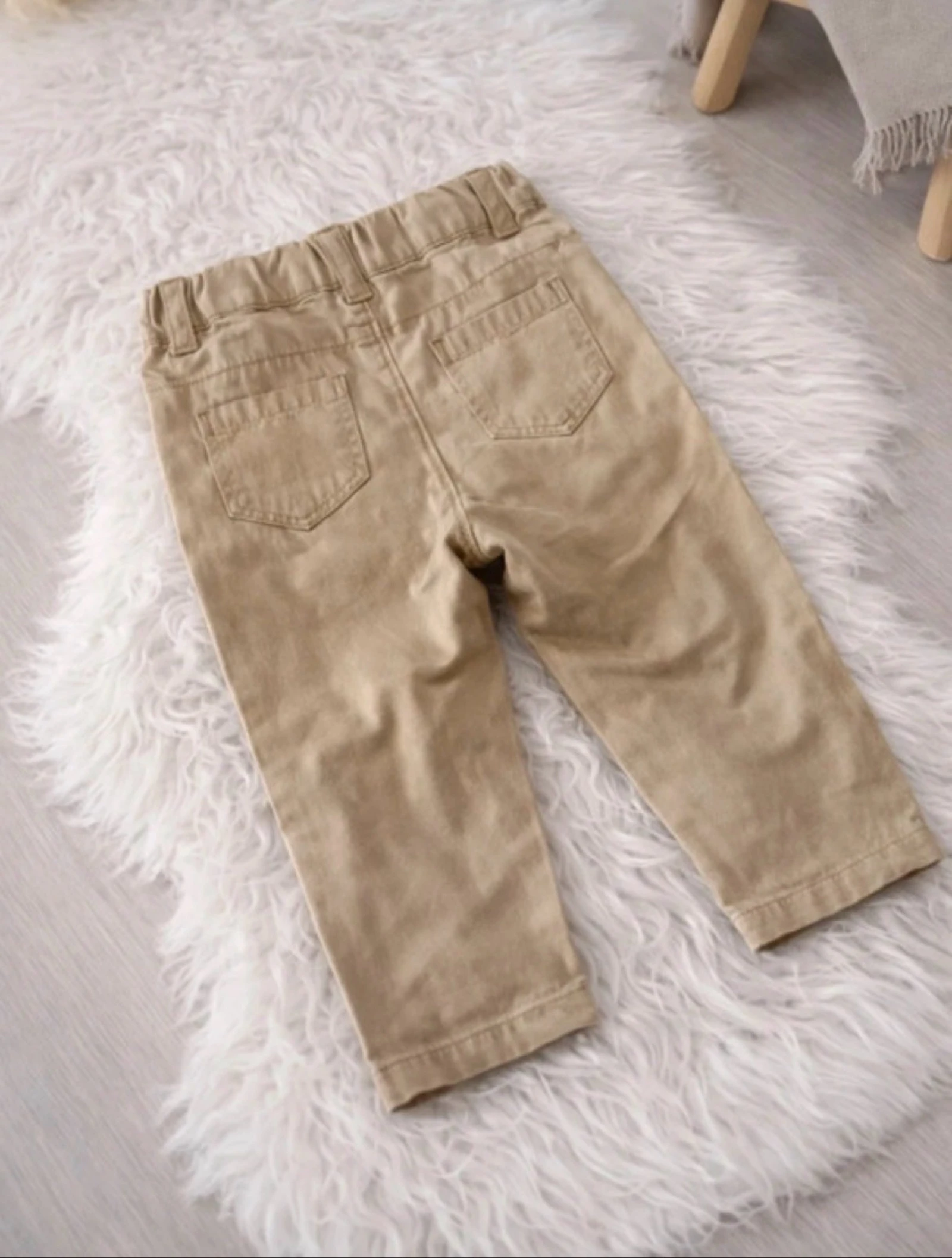 Kiabi baby pants – 3 months – Beige – New without tag – photo 2